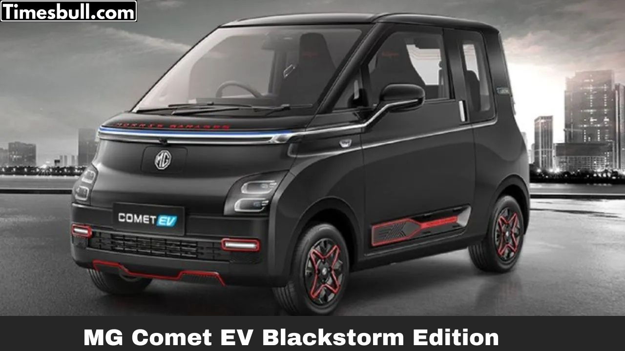 MG Comet EV Blackstorm Edition...