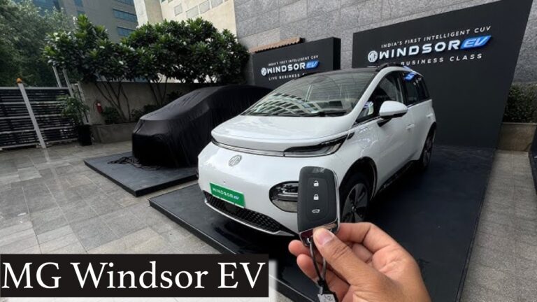 Best Selling EV in India: MG Windsor EV – Features, Range, and Price