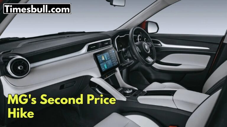 Prices of MG cars are skyrocketing, Know about the new prices and models
