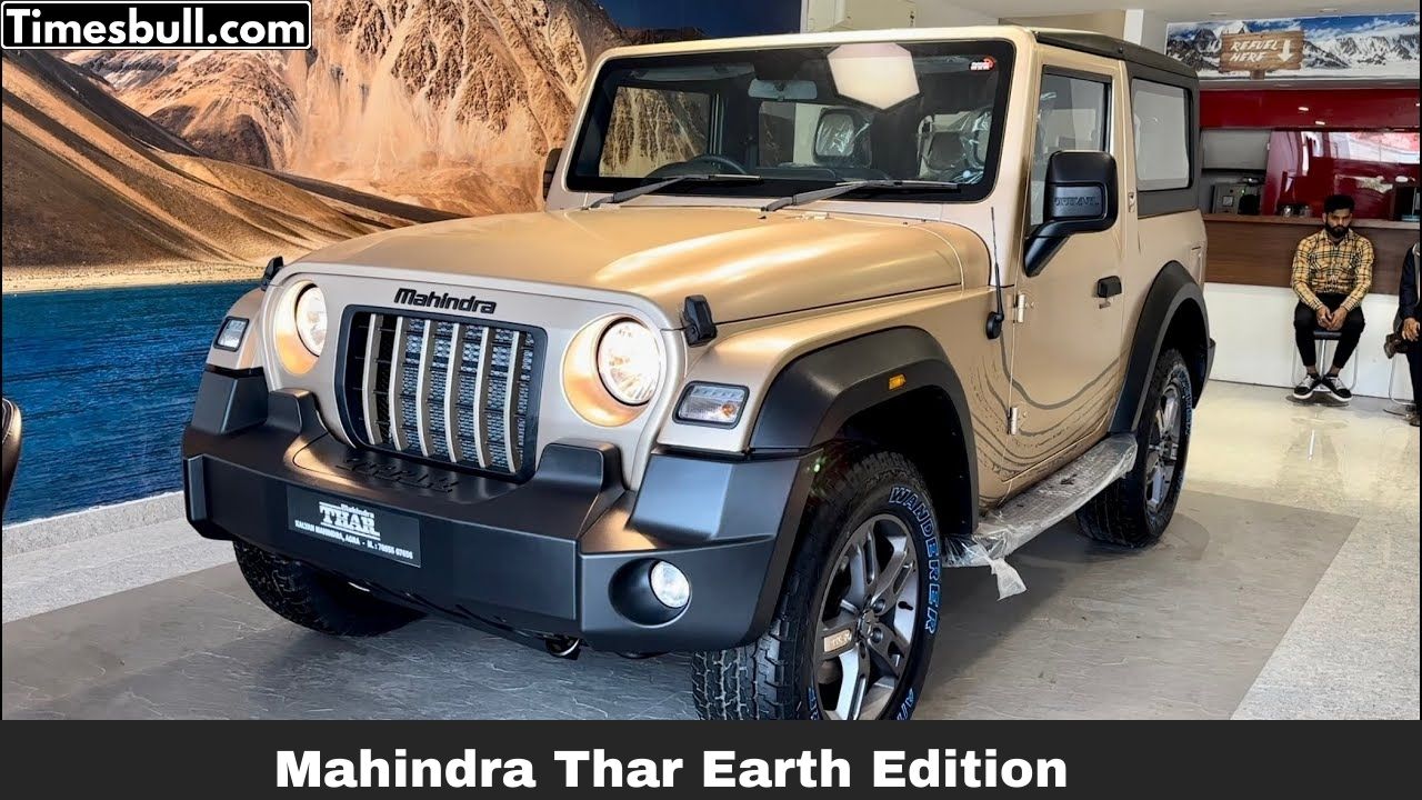 Mahindra Thar Earth Edition Gets...