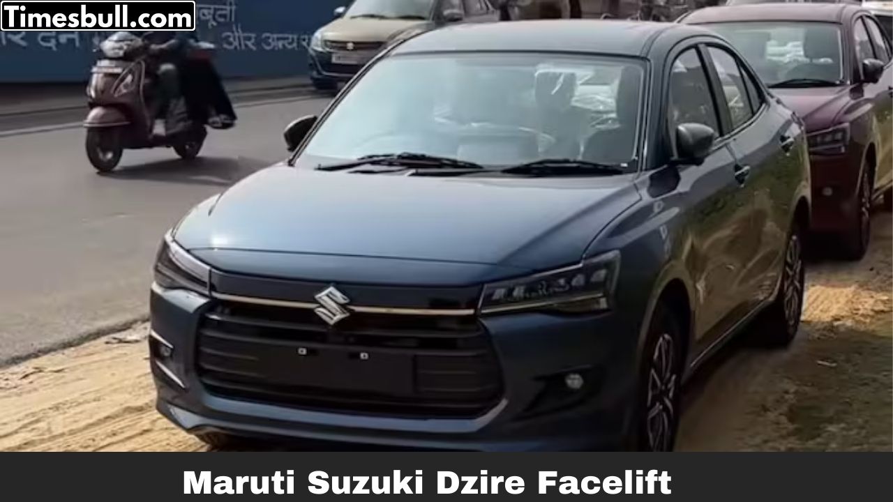 Maruti Suzuki Dzire Facelift 2025:...