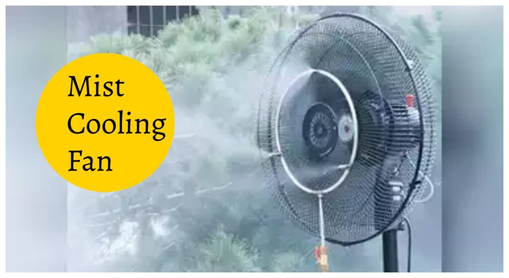 Mist Cooling Fan Available for 63% Discount on Amazon, Perfect for Summer