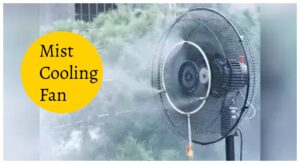 Mist Cooling Fan Available for 63% Discount on Amazon, Perfect for Summer