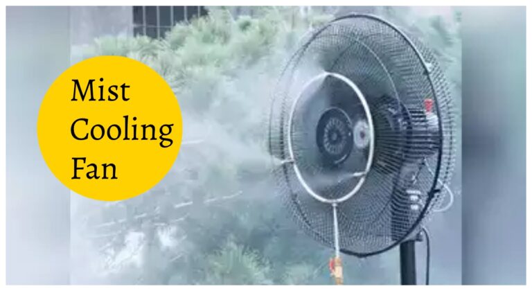 Mist Cooling Fan Available for 63% Discount on Amazon, Perfect for Summer