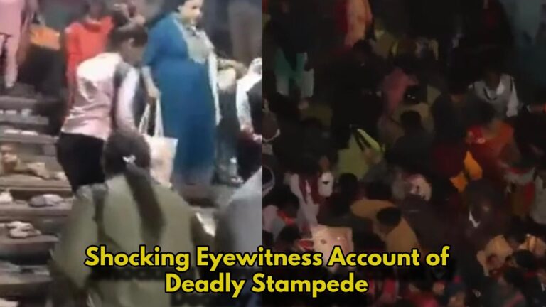 Railway Station Stampede Horror:”They Were Cut, Crushed, Trapped!Shocking Eyewitness Account of Deadly Stampede