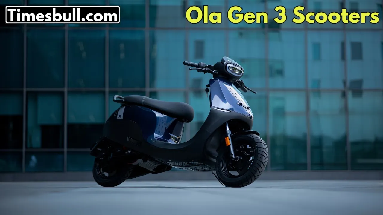 Ola Gen 3 Scooters
