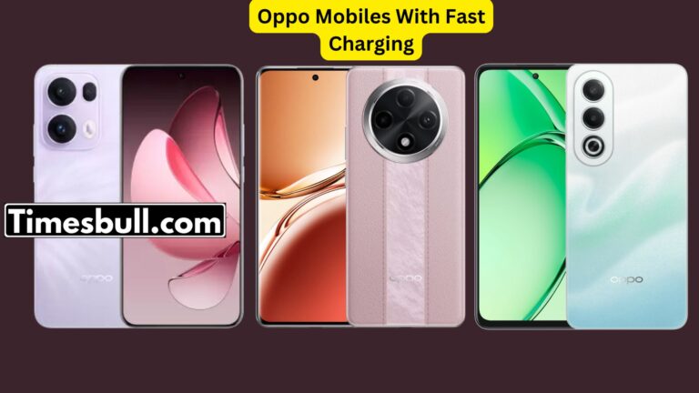 Oppo Mobiles With Fast Charging In India, See Details