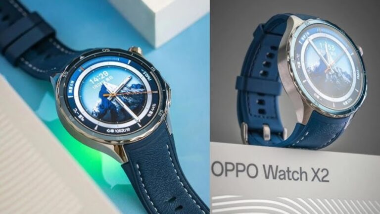 Oppo Watch X2 : A Latest Launch Stylish Smartwatch with Advanced Health Features and Long Battery Life