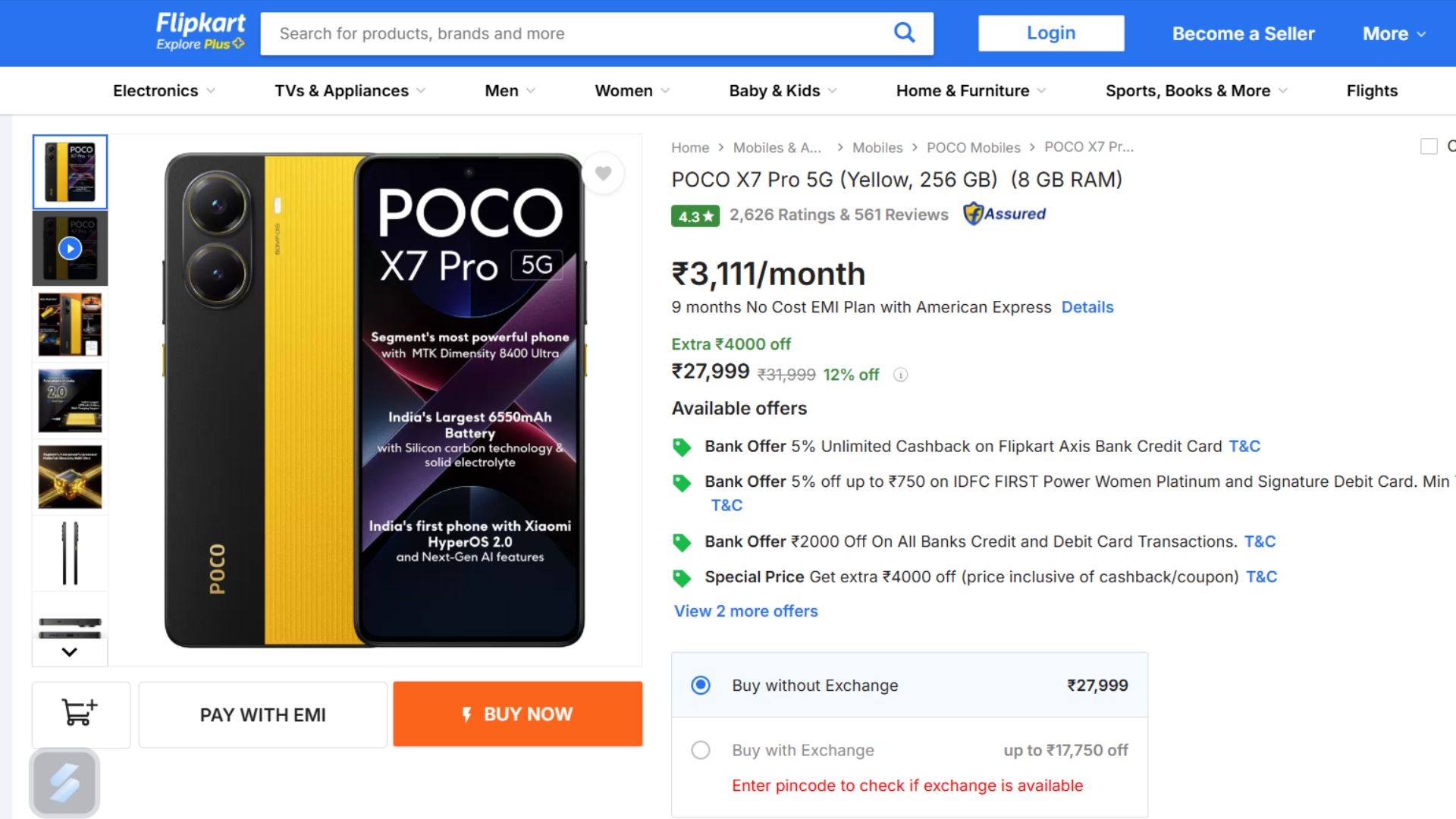 POCO X7 Pro 5G