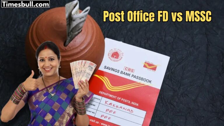 Post Office FD vs MSSC: Which Scheme Offers Higher Returns on Rs 2 Lakh for 2 Years?