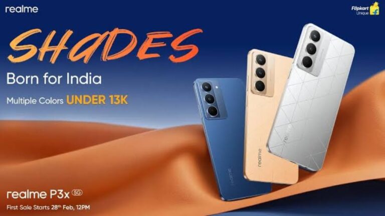 Realme P3x 5G Today’s First Sale Starts On Flipkart, Know Their Price