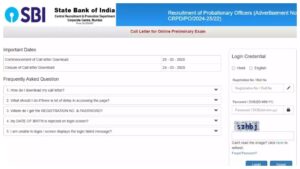 SBI PO Admit Card 2025 Declared – Admit Card Download at sbi.co.in. Here Exam Date