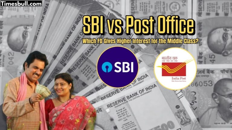 SBI vs Post Office: Which FD Gives Higher Interest for the Middle Class? Check Latest Rates