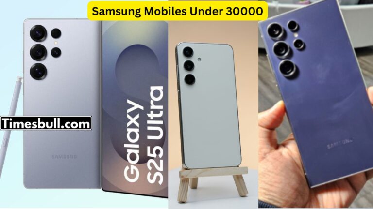 Samsung Mobiles Under 30000 In India, See Details