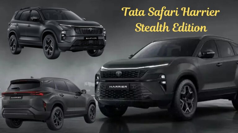 Tata Safari Harrier Stealth Edition Launch: Price, Features, & Booking Details