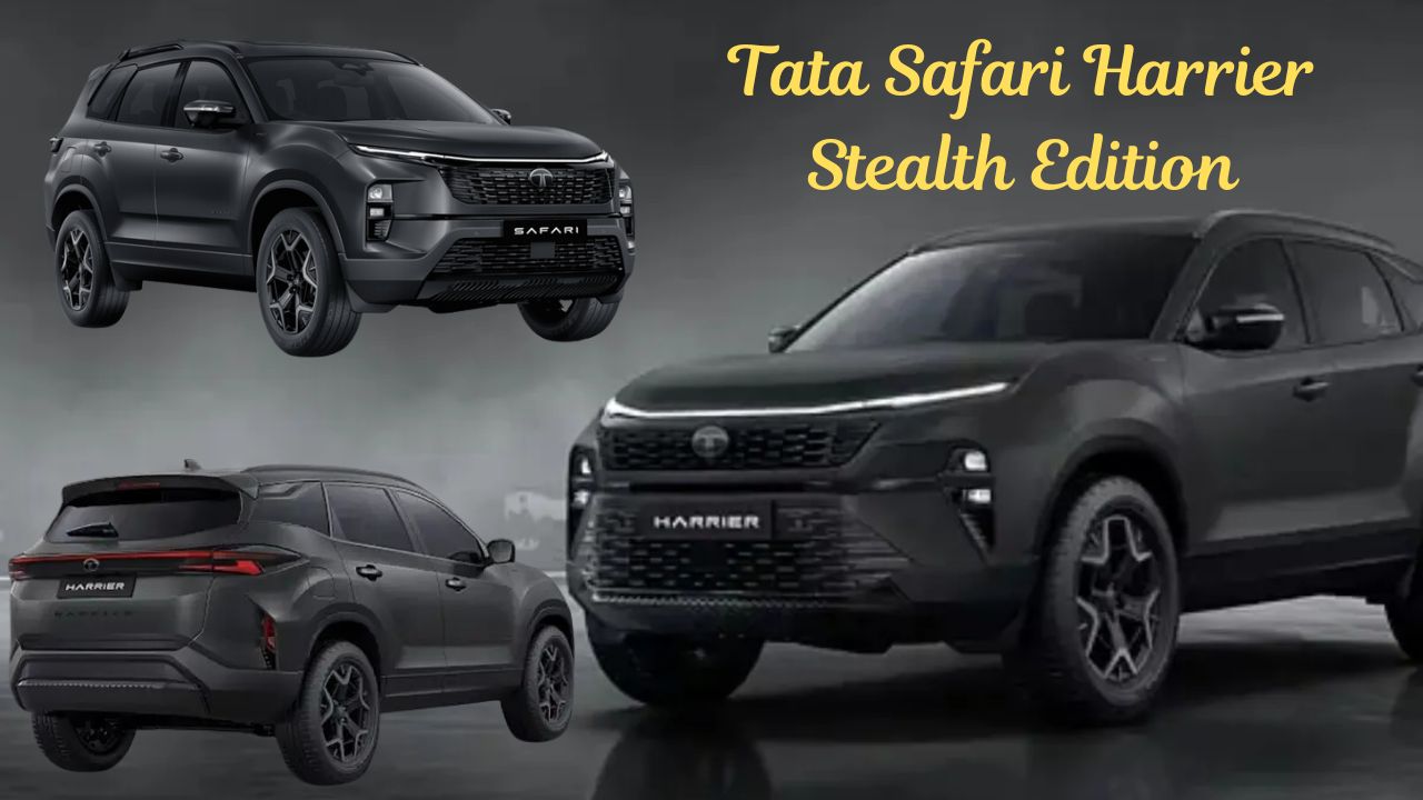 Tata Safari Harrier Stealth Edition...