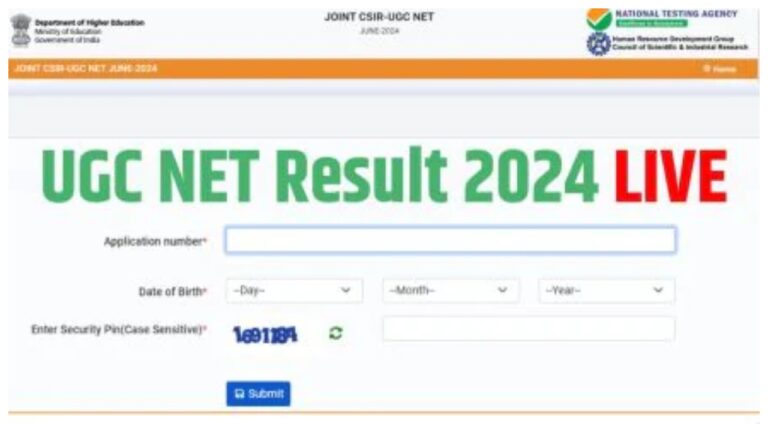 UGC NET Result 2024 – Here Know how to download at ugcnet.nta.ac.in