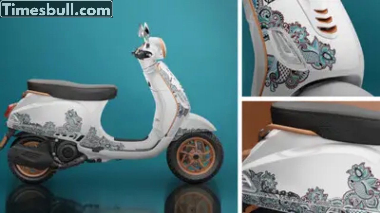 Vespa unveiled a new scooter...