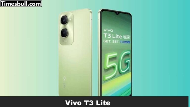 Vivo T3 Lite: Budget-Friendly Smartphone with 50MP Camera & 5000mAh Battery – India Launch Price