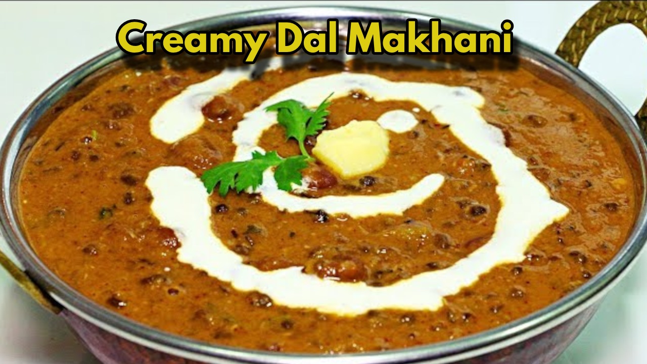 Restaurant-Style Creamy Dal Makhani