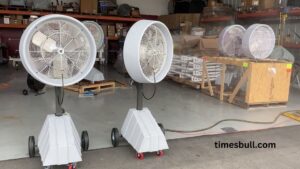 These powerful water spray fans can be used both indoors and outdoors. Check Details