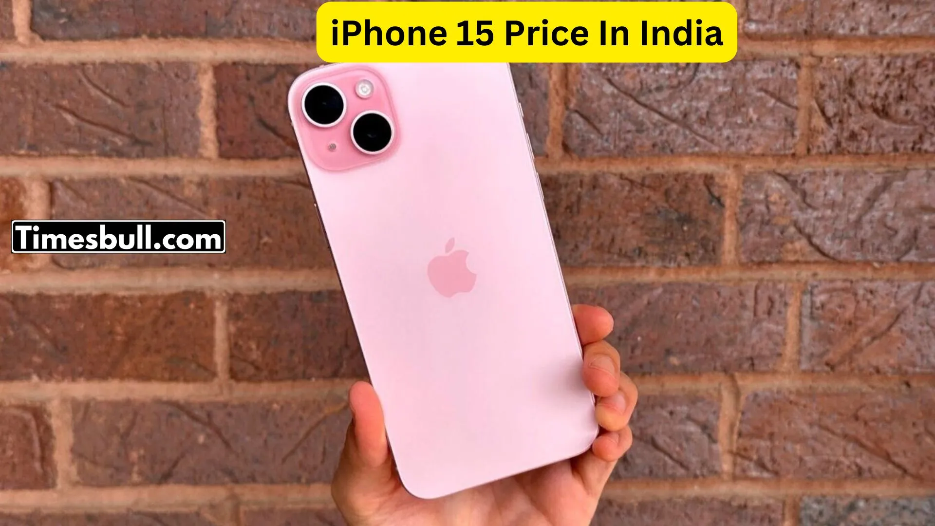 iPhone 15 Price In India