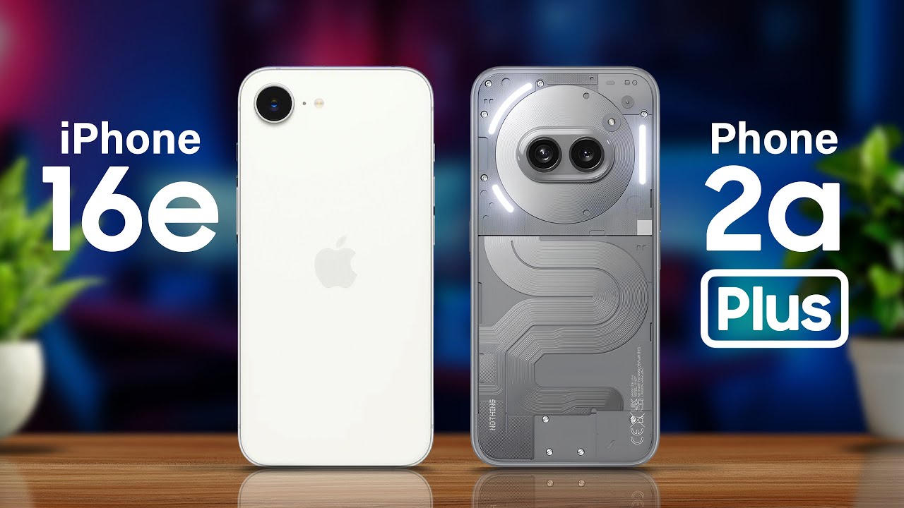 iPhone 16e vs Nothing