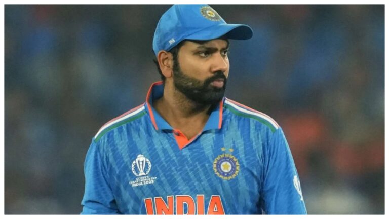 Ind Vs Pak – India Batting, Rohit Sharma Out, Pakistan set target of 242 for India to win