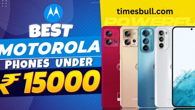 Top Motorola Smartphones to Buy in 2025 for Under That Rs. 15,000. Check Details