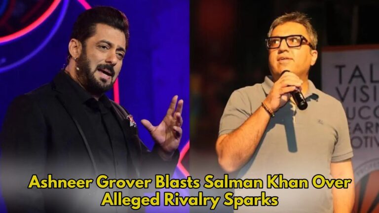 Ashneer Grover Fires Back at Salman Khan, Claiming He Launched Baseless Competition