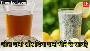 What are the benefits of drinking cumin water and chia water