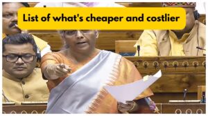 Budget 2025 – Here Full List of Costlier and Cheaper Items, Check list