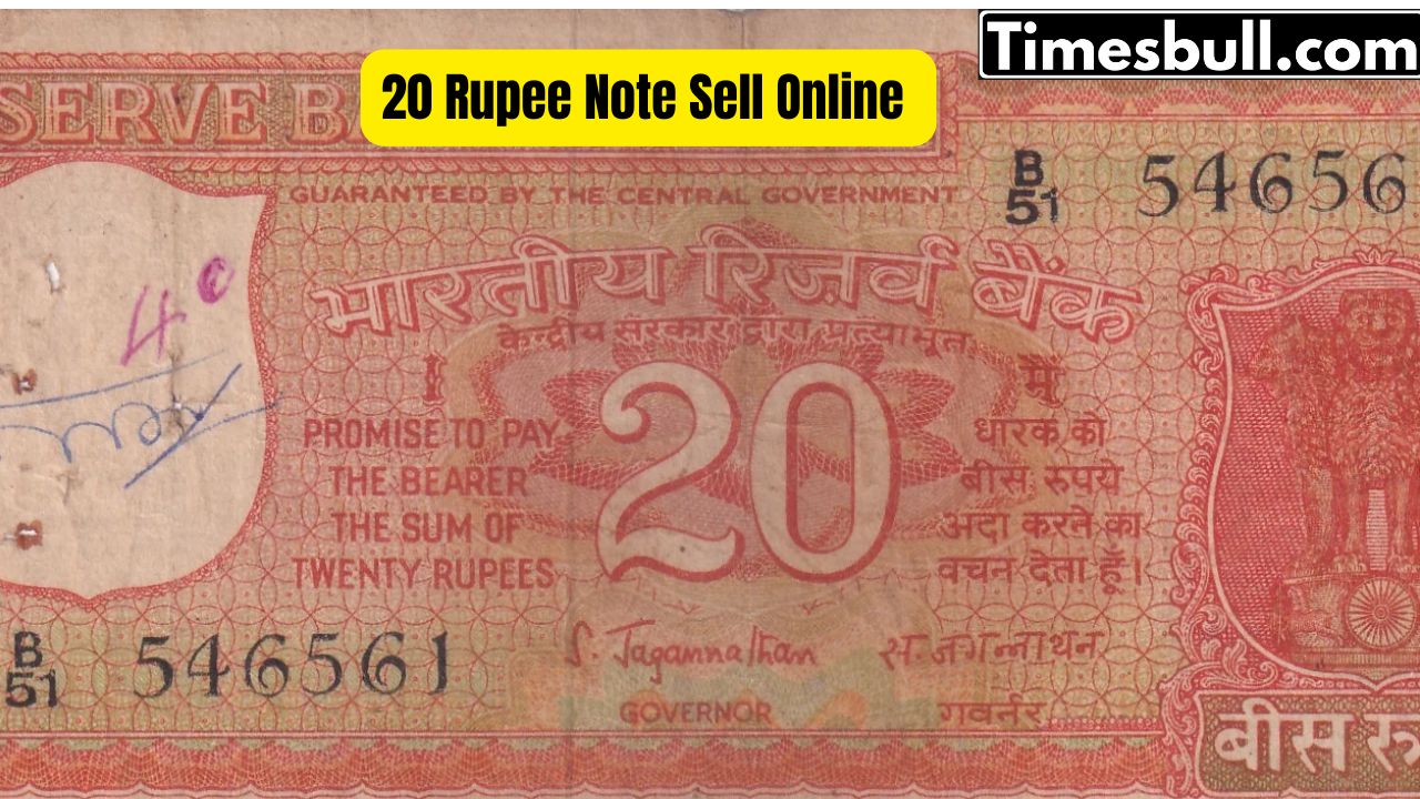 This ₹20 Note with