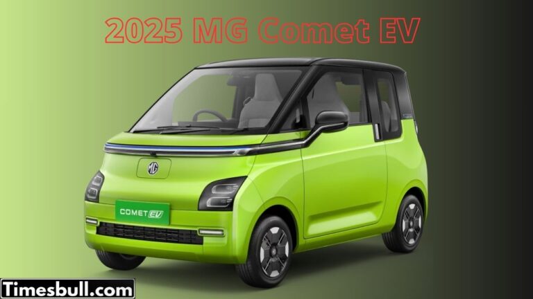 2025 MG Comet EV launched – starting price Rs 4.99 lakh
