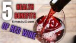 5 Incredible Benefits of Drinking Red Wine