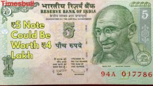 Your Old ₹5 Note Could Fetch ₹4 Lakh – Know How to Sell It Online