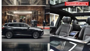 7 seaters car in showroom