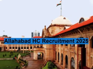 Allahabad HC Recruitment 2025: LLB degree holders can apply, Check Details