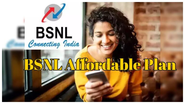 BSNL Affordable Plan