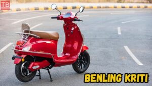 Benling Kriti: An Electric Scooter That Is Economical and Efficient, Know Details