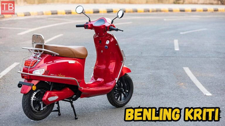 Benling Kriti: An Electric Scooter That Is Economical and Efficient, Know Details