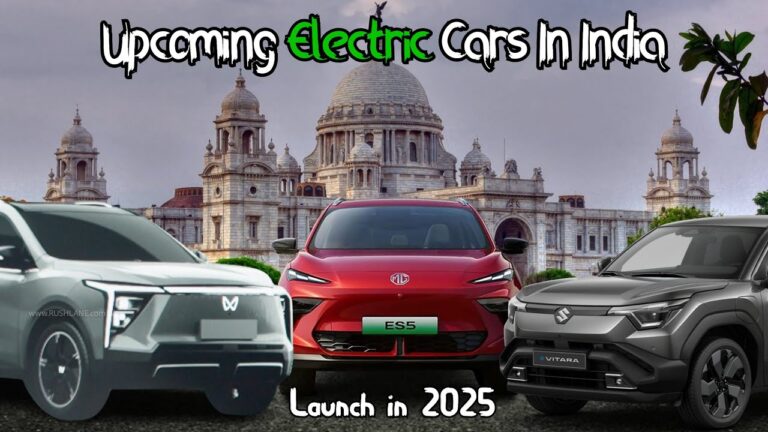Best 3 Upcoming Electric Cars in India 2025 : Features, Price & Launch Details