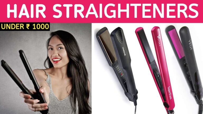Best Hair Straighteners Under Rs 1000 for Salon-Like Styling at Home