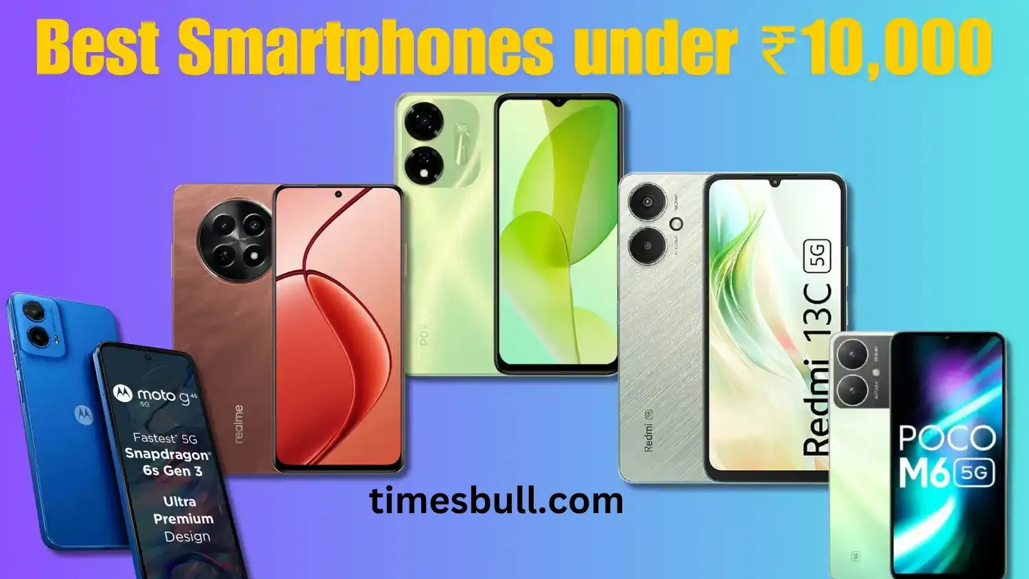 Best Smartphones Under 10000