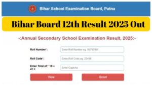 “BSEB 12th Result 2025 Declared – Check Online at interresult2025.com
