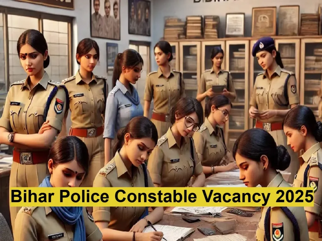 Bihar Police Constable Vacancy 2025
