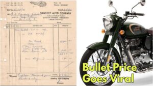 Vintage Bill Goes Viral: Royal Enfield Bullet 350 Was Once Priced at Just ₹18,700
