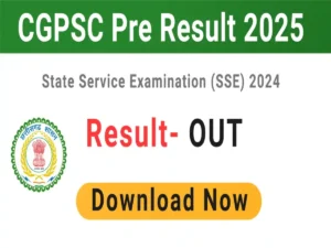 CGPSC PCS Prelims result: Chhattisgarh PCS Prelims result released, 3737 candidates passed