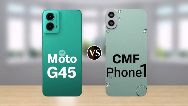 CMF Phone 1 VS Moto G45 5G: A Deep Dive Review