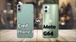 CMF Phone 1 VS Motorola G64 5G
